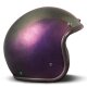 DMD Retro Rainbow Violett Jet-Helm lila purpur