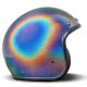 DMD Retro Rainbow Motorrad Jet-Helm