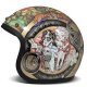 DMD Retro Woodstock Motorrad Jet-Helm