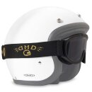 DMD Ghost Motorrad-Brille schwarz Retro, 77, Racer