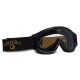 DMD Ghost Motorrad-Brille schwarz Retro, 77, Racer