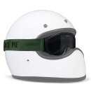 DMD Ghost Green Motorrad-Brille grün Retro, 77, Racer klar