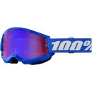 100% Strata 2 Blau Crossbrille rot blau verspiegelt