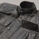 Belstaff Brooklands 2024 Motorrad-Jacke Antique schwarz