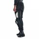 Dainese Delta 4 Motorrad Leder-Hose schwarz weiß