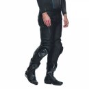 Dainese Delta 4 Motorrad Leder-Hose schwarz schwarz