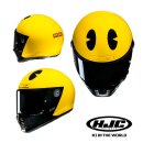 HJC V10 PAC MAN Bandai Namco MC3 Helm gelb schwarz