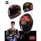 HJC Rpha 12 Quartararo Replica Monster Helm Fabio rot