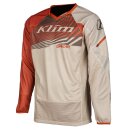 Klim Dakar 2023 Motocross-Hemd Dimension Moab beige orange