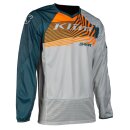 Klim Dakar 2023 Motocross-Hemd Dimension Petrol orange blau