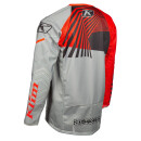 Klim Dakar 2023 Motocross-Hemd Dimension Redrock grau rot