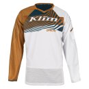 Klim Dakar 2023 Motocross-Hemd Dimension Golden braun weiß