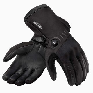 Revit Freedom H2O Motorrad-Handschuh beheizbar schwarz