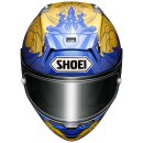 Shoei X-SPR Pro Marquez Thai TC-2 Helm Replica blau gold