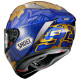 Shoei X-SPR Pro Marquez Thai TC-2 Helm Replica blau gold