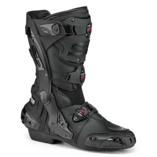 Sidi Rex Motorrad-Stiefel Racing schwarz schwarz