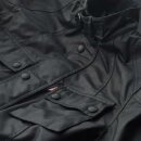 Belstaff Stealth Crosby Wax-Cotton Motorrad-Jacke schwarz