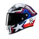 HJC Rpha 1 Garrett Gerloff Replica MC21 Helm blau rot