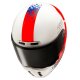 HJC V10 FQ20 MC21 Retro-Helm Quartararo blau rot weiß