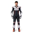 Alpinestars GP-R7 Lederkombi 1Pc weiß schwarz neonrot