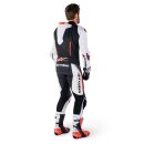 Alpinestars GP-R7 Lederkombi 1Pc weiß schwarz neonrot