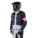 Alpinestars ST-1 Motorrad-Jacke Textil blau schwarz rot