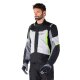 Alpinestars ST-1 Motorrad-Jacke Textil grau schwarz neongelb