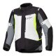 Alpinestars ST-1 Motorrad-Jacke Textil grau schwarz neongelb