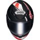 Shoei NXR2 Knee Down TC-5 Integralhelm mattschwarz rot