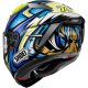 Shoei X-SPR Pro Daijiro Integralhelm TC-3 gelb blau