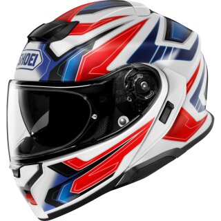 Shoei Neotec3 Anthem Klapphelm TC-10 weiß rot blau