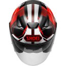 Shoei J-Cruise3 Whizzy Jethelm TC-1 rot schwarz