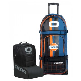 Ogio RIG 9800 Pro Reise-Rolltasche 125l orange blau Petrol