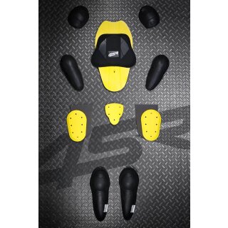 4SR Racing Inferno AR Kombi 1-teiler neongelb neonrot
