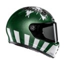 HJC V10 Crania Retrohelm MC4 grün weiß