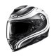 HJC Rpha 71 Cleta Integralhelm MC10SF weiß schwarz