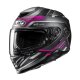 HJC Rpha 71 Ellon Integralhelm MC8SF pink violett grau