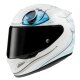 HJC Rpha 12 Light Fury Universal Helm MC2 türkis weiß
