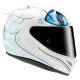 HJC Rpha 12 Light Fury Universal Helm MC2 türkis weiß