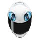 HJC Rpha 12 Light Fury Universal Helm MC2 türkis weiß