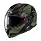 HJC Rpha 91 Blat Klapphelm MC7 orange olive grün