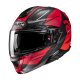 HJC Rpha 91 Blat Klapphelm MC1SF matt rot grau