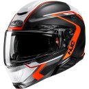 HJC Rpha 91 Carbon Lagos Klapphelm MC6HSF neon orange