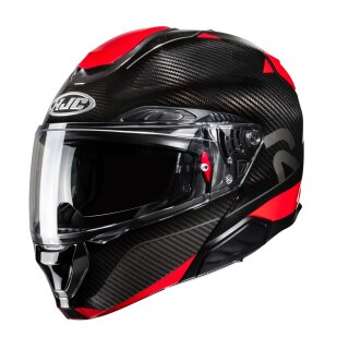 HJC Rpha 91 Carbon Lagos Klapphelm MC6HSF neon orange