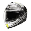 HJC i71 Viz Integralhelm MC3H neongelb grau weiß