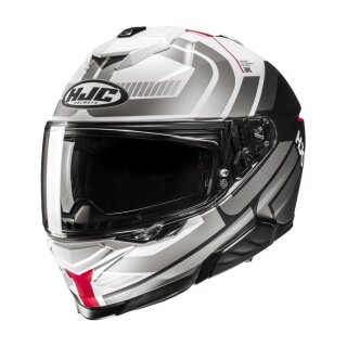 HJC i71 Viz Integralhelm MC1SF matt rot silber weiß