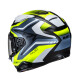 HJC F71 Fes Integralhelm MC3HSF matt neongelb