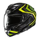 HJC F71 Carbon Nevio Integralhelm MC3H Carbon neongelb