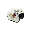 HJC V31 Disney Mickey Sketch Jethelm MC1SF matt rot weiß