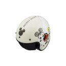 HJC V31 Disney Mickey Sketch Jethelm MC1SF matt rot weiß